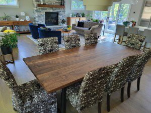 walnut dining table mn