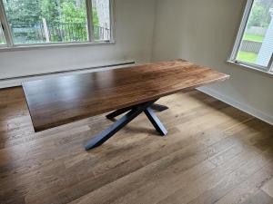 8'L Walnut Dining Table