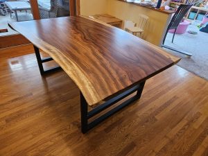Parota Live Edge Dining Table
