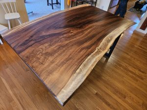 Parota Live Edge Dining Table