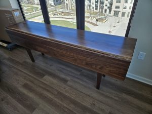 Walnut Drop Leaf Table