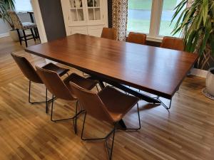 custom mahogany dining table minneapolis st. paul mn