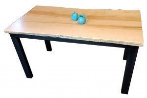 Maple Live Edge Dining Table       